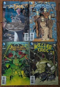 DC 4-Issue Lenticular Lot - Batman & Robin 23.1 23.2 23.3 23.4 - Picture 1 of 9