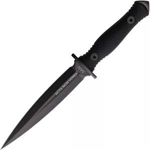 Acta Non Verba Knives M500 KAMBA Black G10 Elmax Fixed Blade Knife M500009 - Picture 1 of 2