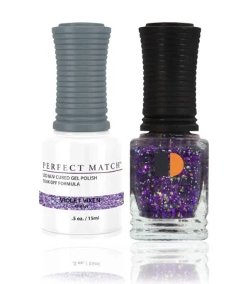 Gel UV + Esmalte de Uñas LeChat Perfect Match - PMS136 Violeta Vixen Foto 1 de 3