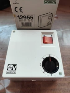 Regolatore di velocità 5 posizioni Vortice art. 12955 SCRNR5. Nuovo e rarissimo - Imagen 1 de 2