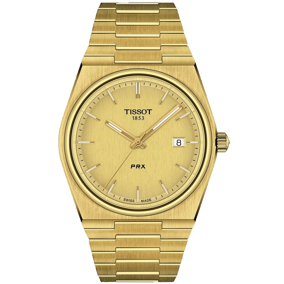 Tissot PRX Gold Men's Watch - T137.410.33.021.00