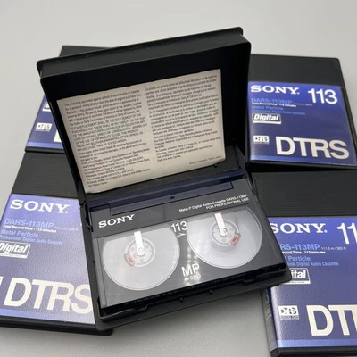 LOT 5 Sony DARS-113MP DTRS Hi 8 for 8-Channel Digital Audio Recording PCM-800 - Image 1 of 4
