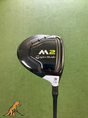 Tour Issue TaylorMade M2 15* 3-Wood HZRDUS Hand Crafted Pured Extra Stiff - Image 1 of 4
