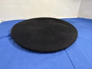 Vintage Wool Felt 11 Inch Beret Hat - Picture 1 of 6
