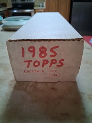 Conjunto parcial de beisebol 1985 Topps 790/792 cartões quase perfeito/perfeito sem Clemens sem McGwyre - Imagem 1 de 4