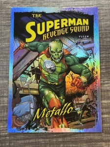 2025 Fleer Brilliants Superman Metallo The Superman Revenge Squad - Imagen 1 de 2