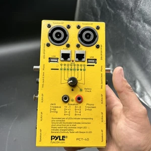 Pyle PCT-40 12-in-1 Plug Audio LED Cable Electrical Tester - Picture 1 of 6