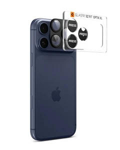 For iPhone 17 Pro Max / Pro | Spigen [ GlasTR Optik Pro XL ] Camera Cover - Picture 1 of 64