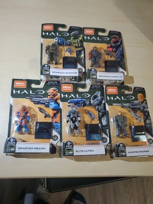 Mega Construx Halo Infinite Series #12 2020 Lot Spartan Mark VII Gungner ELITE - Image 1 of 4