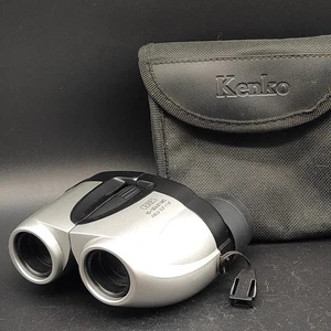 Kenko Fernglas CERES 10~30×21 MC Porro Prisma 30X 21 Compact Zoom Silber JAPAN - Bild 1 von 11