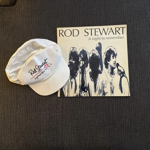 Rod Stewart Hat And Program  - Picture 1 of 5