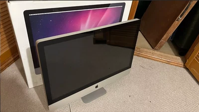 Apple iMac Desktop Computer 27" Screen Fully Working w Box and original Mac Keyb - Image 1 of 4