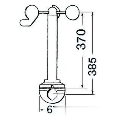 Trasduttore Wind Raymarine Z195 - 1 PZ  - 29.600.21 - 2960021 - Imagen 1 de 2