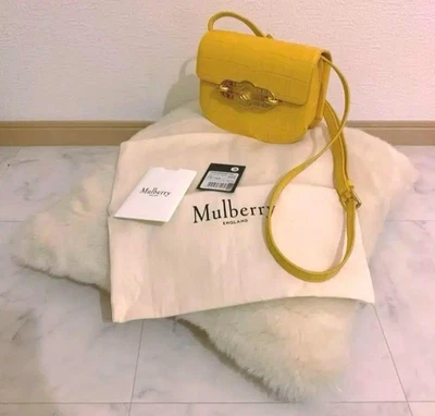 Mulberry Small Pimlico Satchel Shoulder Bag Yellow 7*5.5*2.3 inch - Image 1 of 4