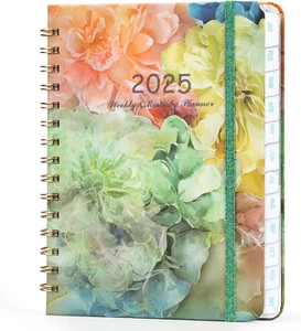 Calendar Planner 2025, 2025 Planner Monthly Weekly Daily January 2025 - December - Picture 1 of 7
