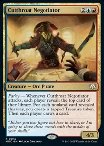 x1 Cutthroat Negotiator R MTG Commander: March of the Machine M/NM, English - Picture 1 of 1