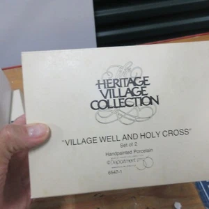 Dept 56 Dickens Village Village Well and Holy Cross 6547-1 - Picture 1 of 7