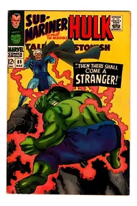 TALES TO ASTONISH 89 (VF 8.0) SUB-MARINER and HULK, STRANGER and ATTUMA 1967 * - Picture 1 of 2