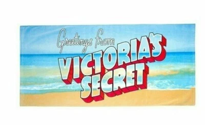 Victoria's Secret пляж полотенце совершенно новый 100% хлопок красивые цвета запечатанный трудно найти - Изображение 1 из 3