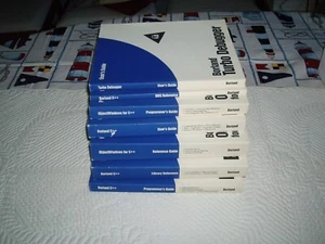 Borland C++ 4.0/2.0 set Of 7 Object Windows Programmer Guides - Books Only - Picture 1 of 8