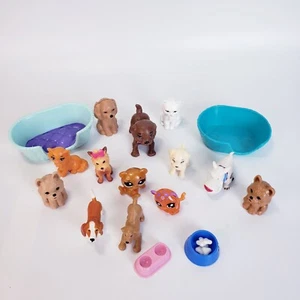 Barbie & andere Puppe Haustiere Lot Katzen Hunde Tiere Lot Zoohandlung Tierarzt Figuren #A - Bild 1 von 5