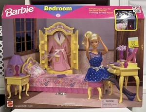 Camera da letto Barbie vintage 67552-91 Mattel anni '90 - nuova sigillata - Foto 1 di 3