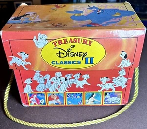 Brimar 1996 Treasury of Disney Classics Books II 2 Box Set of 5 Books-music Box - Bild 1 von 11