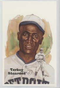 2001 Perez-Steele Hall of Fame Art Postcards Fifteenth Series Turkey Stearnes