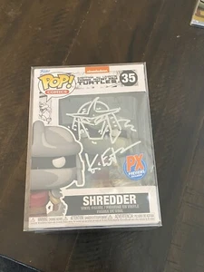 KEVIN EASTMAN TMNT SHREDDER 35 SIGNIERT EXKLUSIV FUNKO POP MIT SKIZZE GTP - Bild 1 von 1