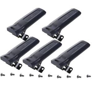 Paquete de 5 clips de cintura abrazaderas de cinturón para walkie talkie Baofeng UV-82 8W UV-8D GT-5TP - Imagen 1 de 9
