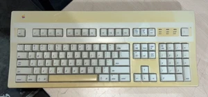 APPLE EXTENDED KEYBOARD II FOR MAC IIGS ADB DESKTOP BUS VINTAGE M350 - Picture 1 of 2