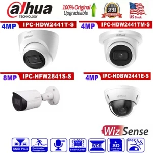 Dahua Original ir POE Camera ai 4MP Audio H.265+ MIC IPC-HDW2441T-S ip67 Lot - Picture 1 of 29