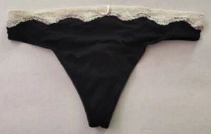 string VARIANCE noir 44/46 dentelle - Imagen 1 de 2