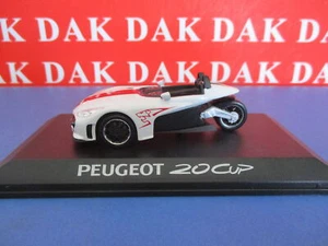 Die Cast 1/43 Modellauto Concept Car Peugeot 20 Cup (weiß) - Bild 1 von 4