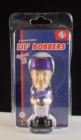 Lil' Bobber Randy Johnson Arizona Diamondbacks Mini Bobblehead - 4 Inches Tall Cover