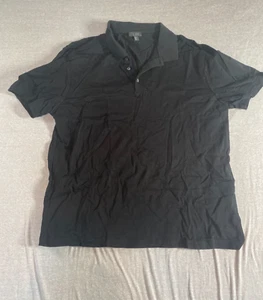 Camisa Polo COS POLO Para Hombres XL Negra Algodón Manga Corta Texturizada - Imagen 1 de 17