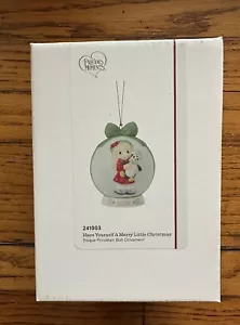 Precious Moments 241003 Have Yourself A Merry Little Xmas 2024 Ornament Ball - Picture 1 of 6