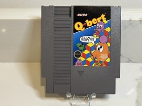 Q*Bert - 1989 NES Nintendo Game - Cart Only - TESTED!