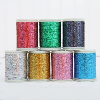 Holographic Sparkle Thread by ThreadArt - 7 Colors Available - Image 1 of 4