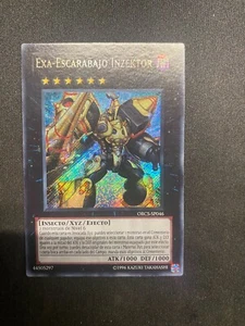 Inzektor Exa-Beetle Secret Rare SPANISH ORCS-EN046 SP046 Light Play Yu-Gi-Oh! - Picture 1 of 1