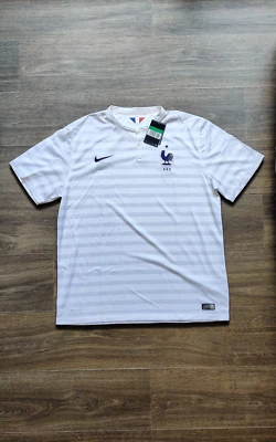 Maillot Nike away France 2014-2015 neuf avec étiquettes - Taille XL (577927-105) - Photo 1/4