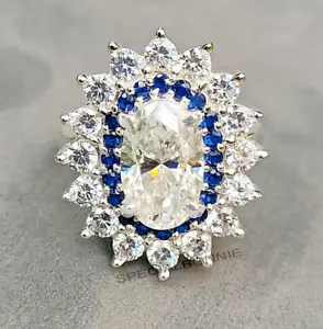 Designer 2.75 Ct Oval Certified White Diamond Solitaire Ring-Great Bling VIDEO - Picture 1 of 12