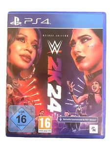 PS4 Spiel WWE 2K24 Deluxe Edition Deutsch PlayStation 4 Neuwertig Sehr Gut R1427 - Bild 1 von 2