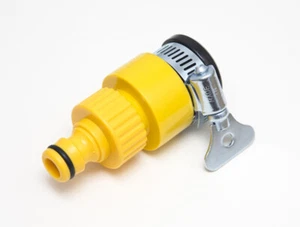 New 20 X Hose Universal Multi Tap Connectors Quick Fix Snap In Male Fitting  - O - Picture 1 of 1