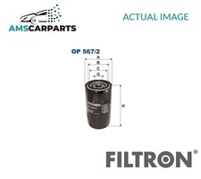 ENGINE OIL FILTER OP567/2 FILTRON NEW OE REPLACEMENT