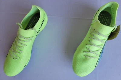 Womens Fit Size 6.5 Volt Blue Puma Ultra Ultimate FG AG Soccer Cleats 106898-01 - Image 1 of 4