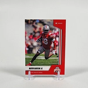 2023 Onit NIL Marvin Harrison Jr. Red Parallel Ohio State Buckeyes - Picture 1 of 2