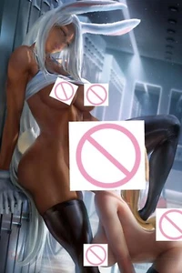 Mirko & Bunny Lola Hentai Anime Sexy Girls HD-Druck Leinwand Comic Poster NSFW - Bild 1 von 9