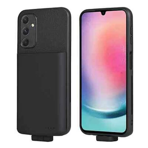 Custodia caricabatterie per Samsung Galaxy A24 4G/A25 power bank cover ricarica - Foto 1 di 22