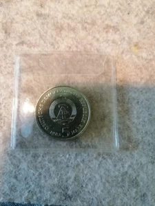 Gedenkmünze 5-Mark-DDR 1983, Schloßkirche zu Wittenberge, - Bild 1 von 2